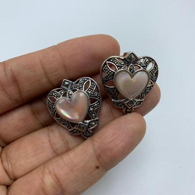 Larimar Stone Jewelry Sets with SARDA Stamped 925 Pendants (B3-KW)