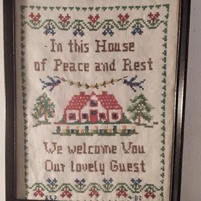 Framed Sampler