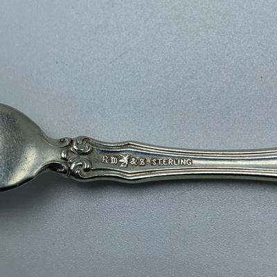 Collection of Coffee Bean Spoons and Sterling Silver Utensils (B3-KW)