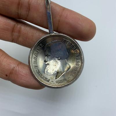 Collection of Coffee Bean Spoons and Sterling Silver Utensils (B3-KW)