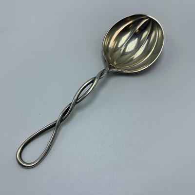 Collection of Coffee Bean Spoons and Sterling Silver Utensils (B3-KW)