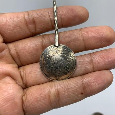 Collection of Coffee Bean Spoons and Sterling Silver Utensils (B3-KW)