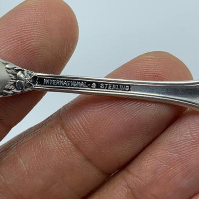 Collection of Coffee Bean Spoons and Sterling Silver Utensils (B3-KW)