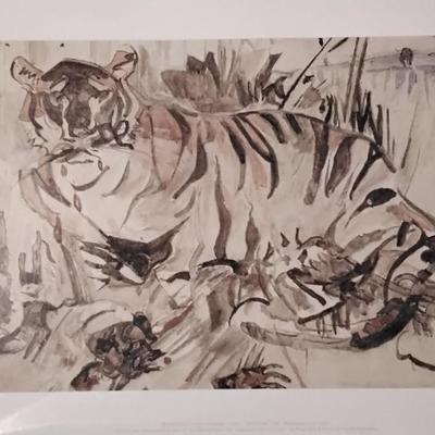 The Tiger - Joseph Crawhall