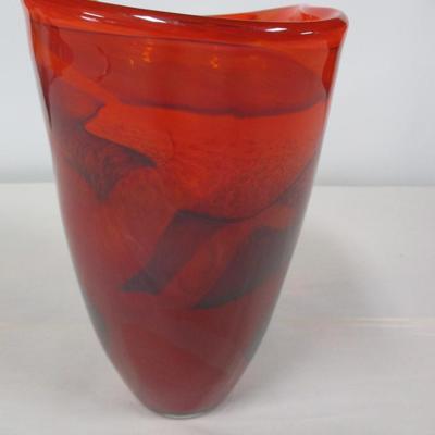 Lithuania Art Glass Vase
