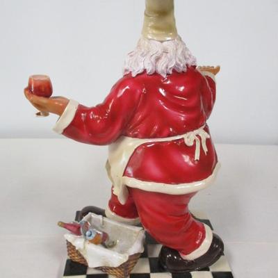 Wong's Santa Chef Figurine Statue