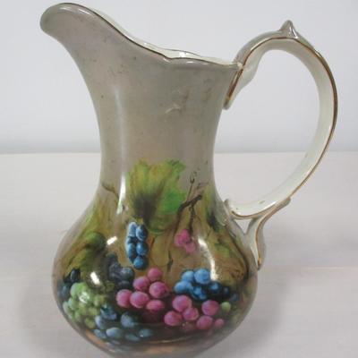 Vintage Pitcher Vineyard Blessings By Lisa White