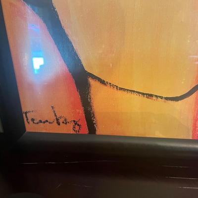 Large signed Tarkay painting