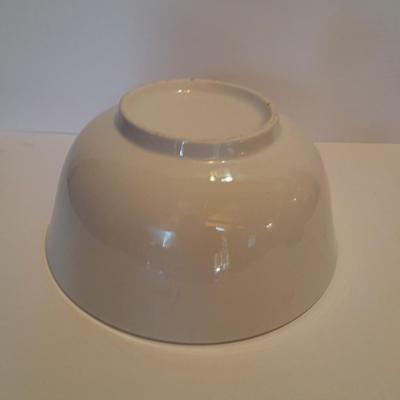 Beautiful, beaded salt & Pepper shakers Boho style with large Vintage White bowl and fun table cloth