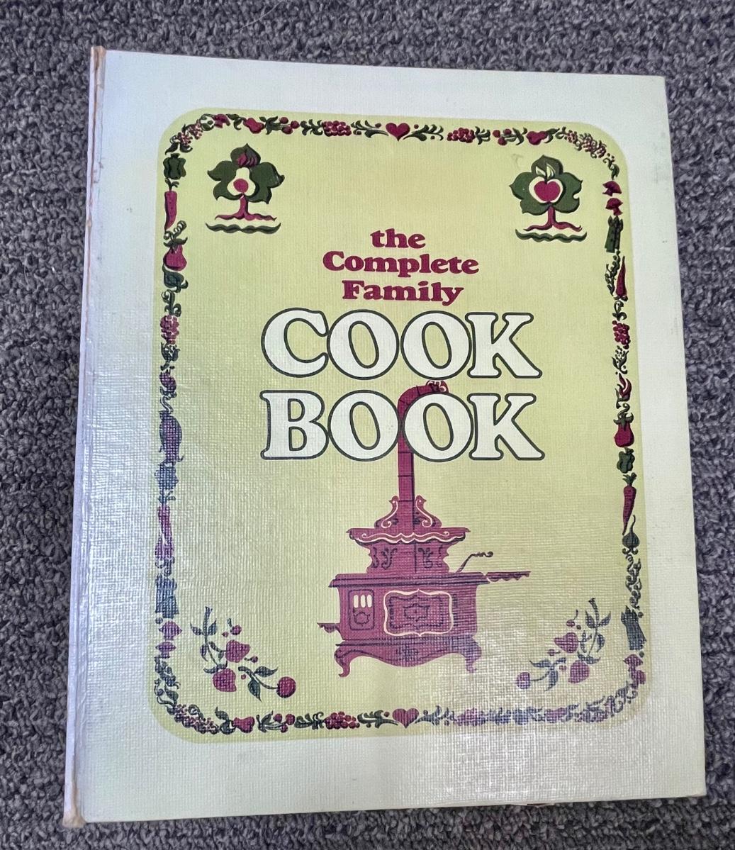 The Complete Family Cook Book Vintage Three Ring Binder Cookbook