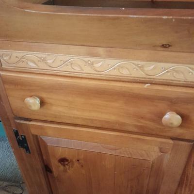Pine wood Dry Sink Pine Made in USA