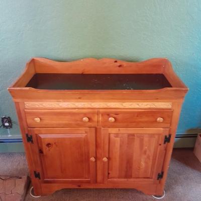 Pine wood Dry Sink Pine Made in USA