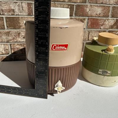 Vintage Colman / Thermos Water Coolers (see description)