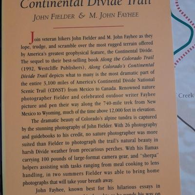 John Fielder Along Colorado Continental Divide Trail Coffee table book