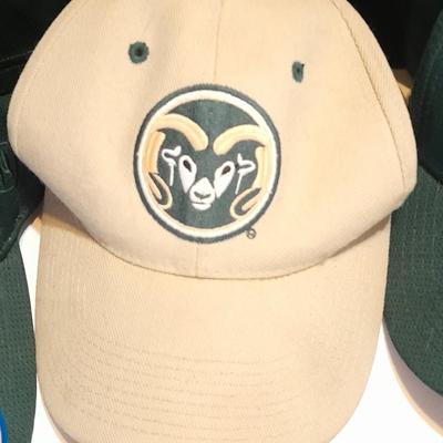 Colorado Rams CSU Apparel - Shirt - four baseball caps - and socks Fort Collins Colorado GO RAMS!