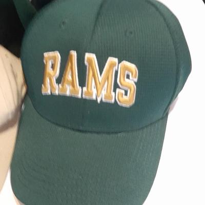 Colorado Rams CSU Apparel - Shirt - four baseball caps - and socks Fort Collins Colorado GO RAMS!