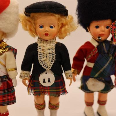 Vintage Scottish Collection Dolls