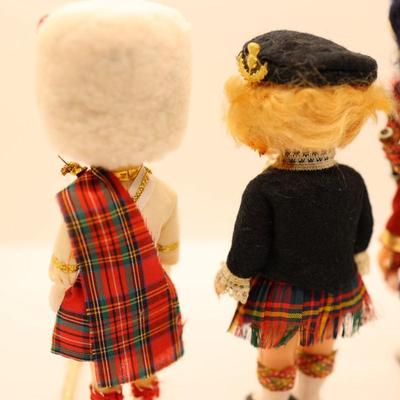 Vintage Scottish Collection Dolls