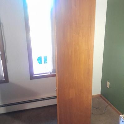 Tall media cabinet / stereo cabinet with media storage