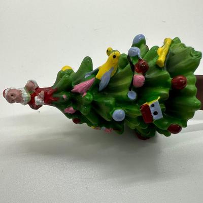 Set Of (4) Spode Stainless Christmas Tree Spreaders