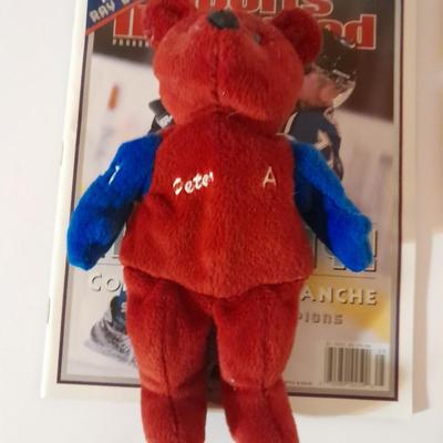 Colorado Avalanche Memorabilia bears, Mugs, and magazines