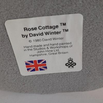 David Winter Rose cottage and Yeoman's Farmhouse