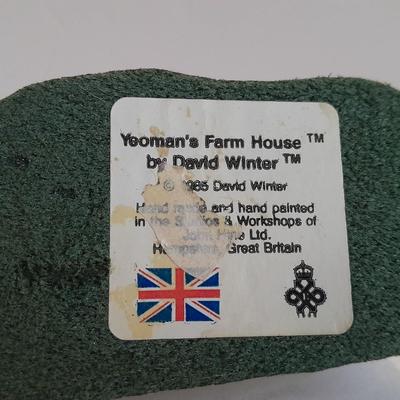 David Winter Rose cottage and Yeoman's Farmhouse