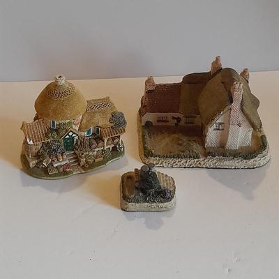 David Winter Saddle steps, lilliput land Little Scrumpy and Malcolm cooper's The Plough at Clifton Hampden