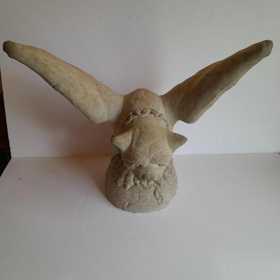 Dave the Gargoyle Large cement GARGOYLE