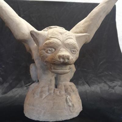 Dave the Gargoyle Large cement GARGOYLE