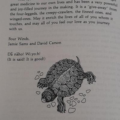 Jamie Sams & David Carson Medicine cards set with medicine cards hardback book.