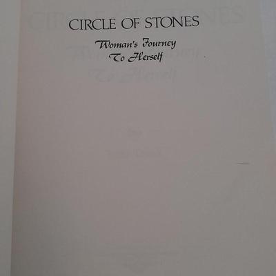 Healing stones, rose quartz, satin spar / selenite and Circle of stones Woman's journey to herself and more