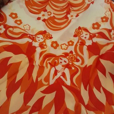 Assortment of beautiful silk scarves