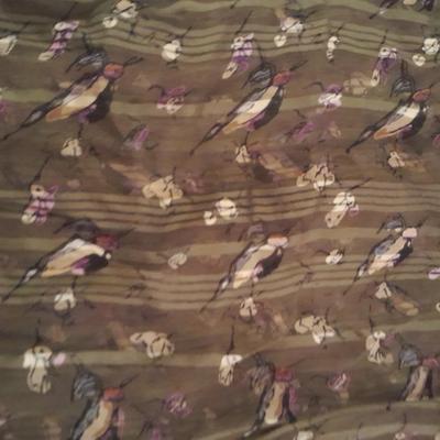 Assortment of beautiful silk scarves