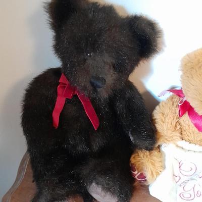 Collection of plush teddy bears TY, Barbie and others