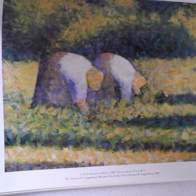 Rizzoli Art Series books - Pablo Picasso - Edward Hopper - and Gerges Seurat