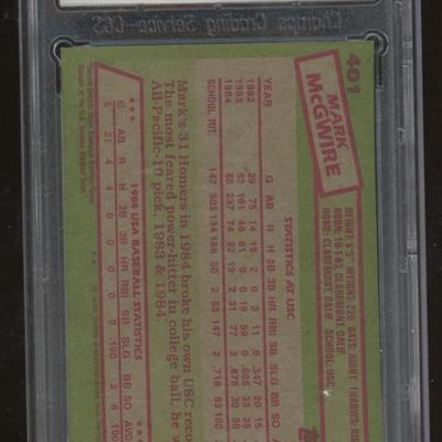 Mark McGwire USA card