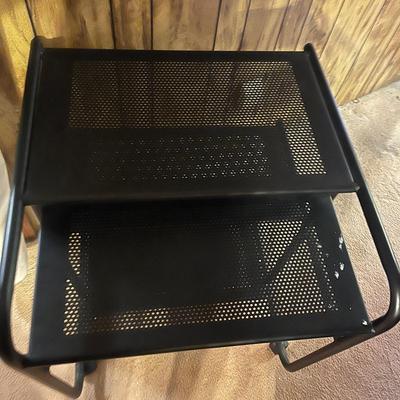 Rolling Metal Desk (O-MG)