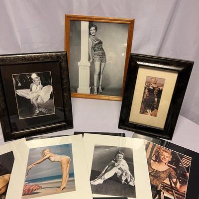 Marilyn Monroe - Large Assortment of Photographs Both Framed & Sealed (M-RG)