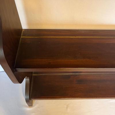 Wooden Magazine Rack & Two Display Shelf (LR-MG)