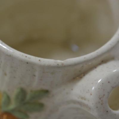 Vintage ARNELS Cottagecore Mushroom Canisters with Creamer & Sugar Bowl