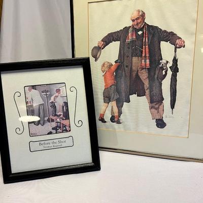 Norman Rockwell Framed Art & Other Collectibles (K-RG)