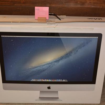 iMac 27" 2013 Model i7 3TB HD All In One Computer