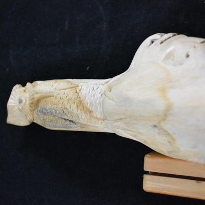 7.5" PARASIT Owl Carving, INDONESIA