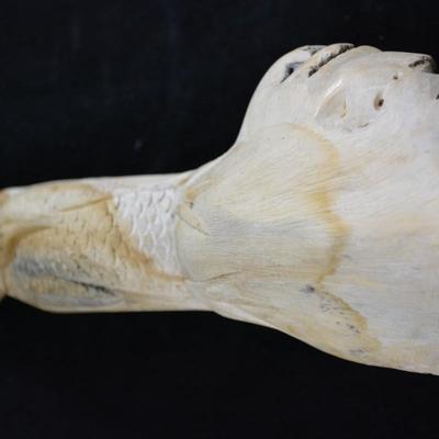 7.5" PARASIT Owl Carving, INDONESIA