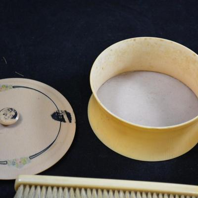 Vintage Lot of Celluloid Vanity Items