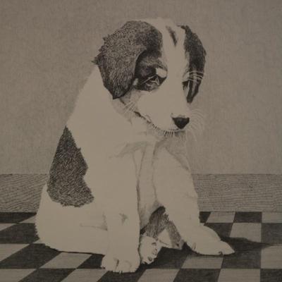 Local Ken Schuler Signed Print 1988 "Your Move" #53/250
