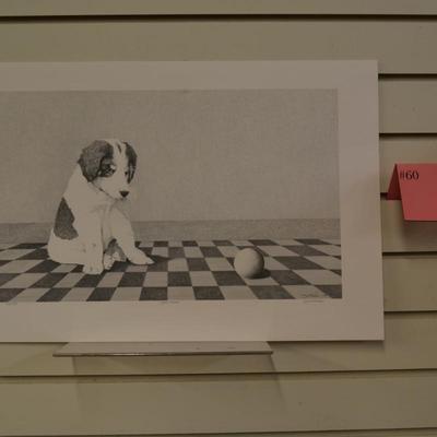 Local Ken Schuler Signed Print 1988 "Your Move" #53/250