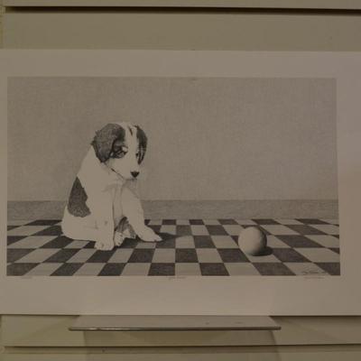 Local Ken Schuler Signed Print 1988 "Your Move" #53/250