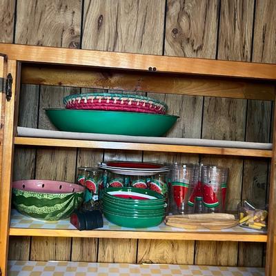 Watermelon Themed Plates, Dinnerware & More (DR-RG)